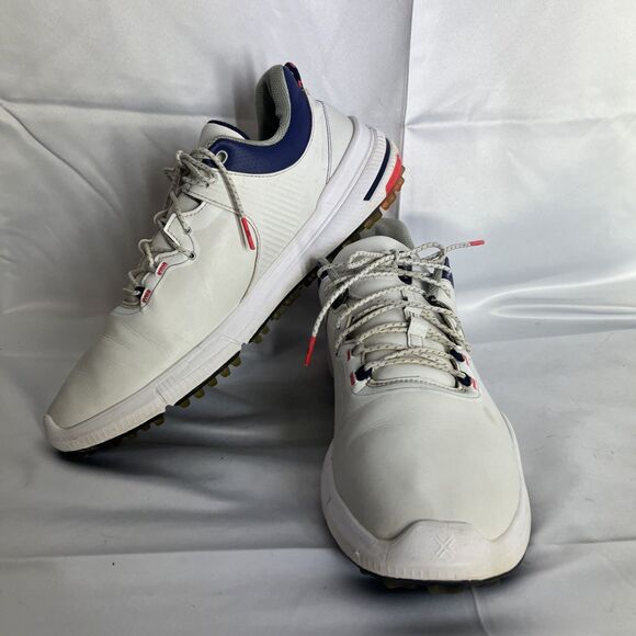 Payntr Golf X 001 F Spikeless Shoes Men's Size 11 White - Picture 1 of 13